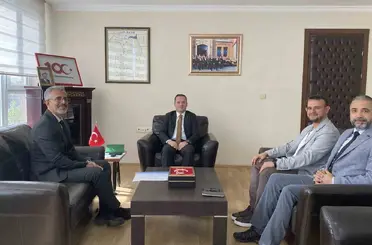 Şehit ailelerinden Kaymakam Sönmezel’e ziyaret