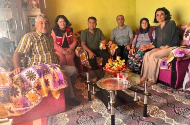 Şehit ailesine vefa ziyareti 