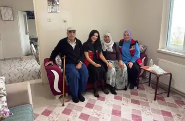 Şehit ailesine vefa ziyareti
