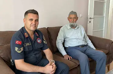 Şehit babasına vefa ziyareti
