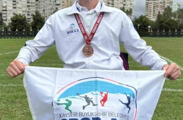 Şehit Kemikkıran’dan bronz madalya