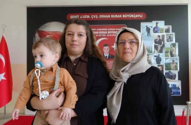 Şehit oğlunun adını taşıyan okulun açılışına katılan anne hem gurur hem hüzün yaşadı 