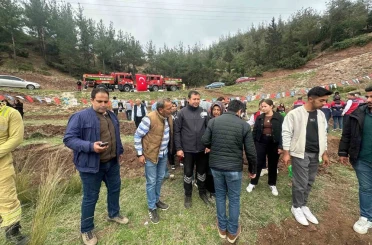 Şehit Orman İşçisi Adem Nazım Demirel için hatıra ormanı oluşturuldu 