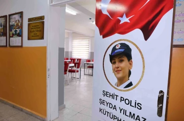 Şehit polis Şeyda Yılmaz’ın adı kütüphanede yaşatılacak