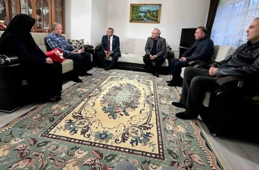Şehit Serdar Uslu’nun öğretmen babasına anlamlı ziyaret 