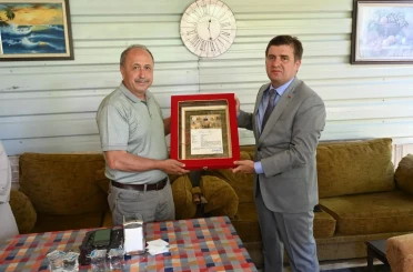 Şehit Yusuf Ergün’ün "şehadet belgesi" babasına teslim edildi 