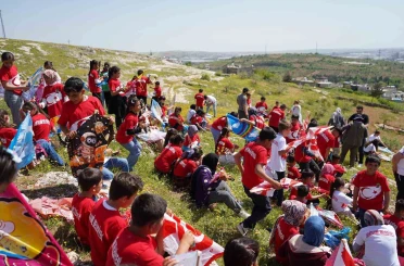 Şehitkamil’de 19 Mayıs coşkusu gökyüzüne taşındı 