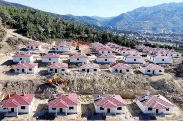 Şekere bölgesine inşa edilen köy evlerinde sona gelindi 