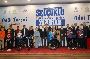 Selçuklu Akıl Ve Zeka Oyunları Yarışması’nda ödüller sahiplerini buldu