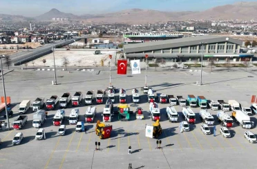 Selçuklu Belediyesi araç filosuna 71 araç daha ilave etti 