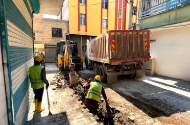 Selçuklu Mahallesi’nde doğalgaz çalışmaları başladı 