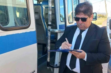 Selendi’de okul servisleri sıkı denetimden geçti 