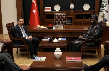 Senegal Ankara Büyükelçisi Diop’tan Başkan Kılca’ya ziyaret