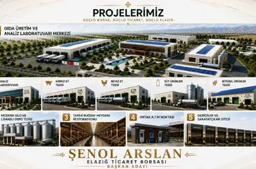 Şenol Arslan projelerini açıkladı: Elazığ Ticaret Borsası için üretim ve yatırım hamlesi
