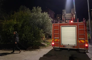 Serik’te korkutan ev yangını 