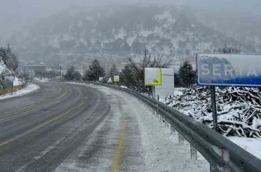 Sertavul Geçidi’nde ulaşım kontrollü sağlanıyor 