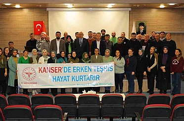 Serviks kanserinde erken tanının önemi anlatıldı 