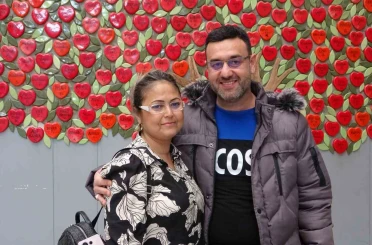 Sevgililer Günü’nde eşinden gelen hayat 