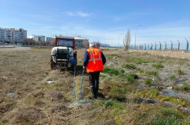 Seydişehir Belediyesinden Larvasit İlaçlama Çalışması
