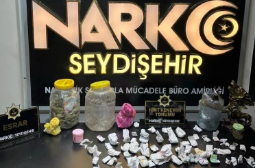Seydişehir'de ki uyuşturucu operasyonunda 6 kişi yakalandı