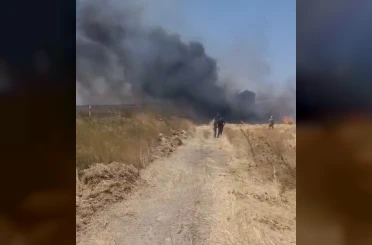 Seyitgazi ilçesinde bir yangın daha 