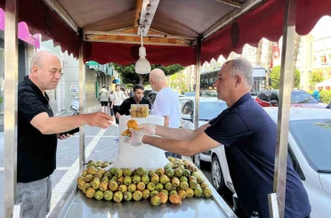 Sıcaklarla birlikte dikenli incir satışları arttı 