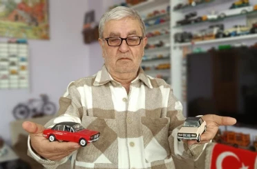 Sigarayı bıraktı, 500 maket araç koleksiyonu oluşturdu 
