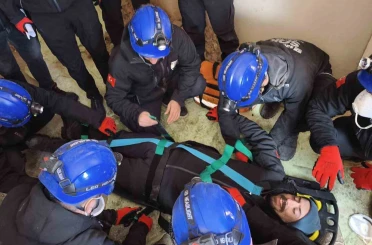 Siirt’te afetlere hazırlık için teorik ve saha akreditasyon eğitimi 