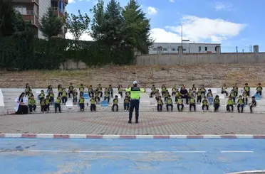 Siirt’te çocuklara trafik güvenliği eğitimi
