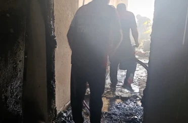 Siirt’te kız yurdunda yangın: 1 yaralı 