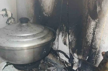 Siirt’te korkutan yangın 