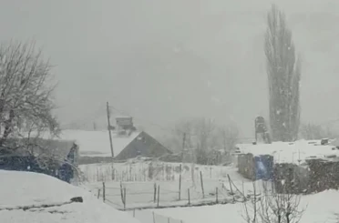 Siirt’te nisan ayında kar sürprizi 