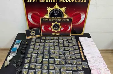 Siirt’te uyuşturucu operasyonunda 2 şüpheli yakalandı
