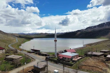 Siirt’teki Zirin Gölü yeniden hayat buldu 