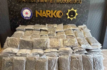 Silivri’de tır’da 376 kilo uyuşturucu ele geçirildi 