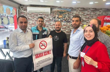 Silopi’de vatandaşlar sigaranın zararları hakkında bilgilendirildi 