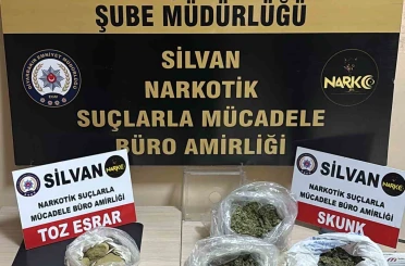 Silvan’da uyuşturucu tacirlerine şafak operasyonu: 1 tutuklama 