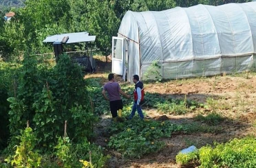 Simav Esenbağ Köyü’nde sel ve su baskınından zarar gören tarım alanları tespit edildi 