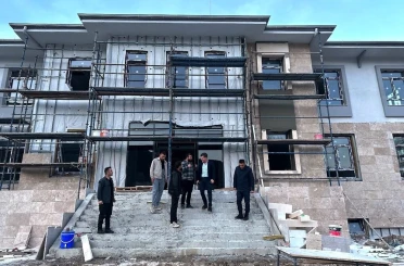 Simav İlçe Jandarma Komutanlığı hizmet binasında sona yaklaşıldı 