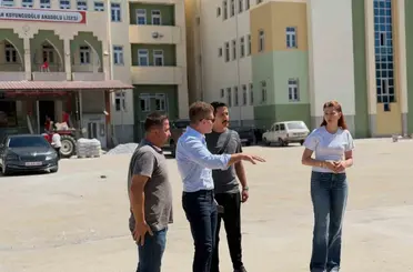 Simav’da eğitim yatırımları yerinde incelendi
