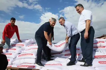 Sincan Belediyesi’nden çiftçilere buğday tohumu desteği