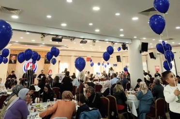 Sincan’da mavi balonlar "Diyabet İçin" gökyüzündeydi 