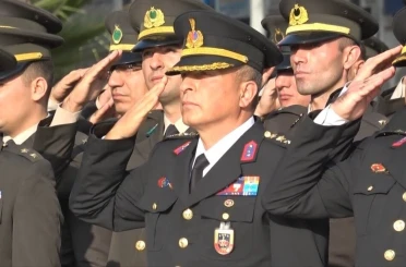 Sınır kenti Kilis’te 10 Kasım Atatürk’ü Anma töreni düzenlendi 