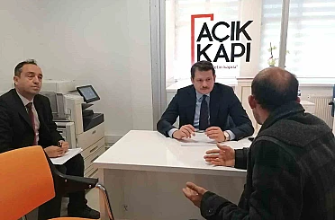Sinop Valiliği "Açık Kapı" verilerini paylaştı 