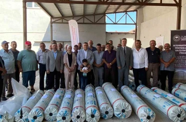 Sinop’ta 83 çiftçiye yüzde 50 hibeli sera örtüsü desteği 