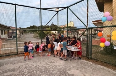 Sinop’ta çocuklar açık hava sinemasında buluştu 
