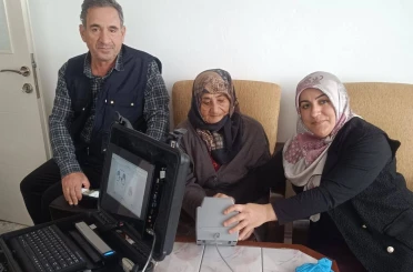 Sinop’ta evde kimlik kartı başvurusu hizmeti sürüyor 