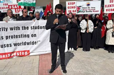 Sinop’ta Filistin’e destek programı düzenlendi
