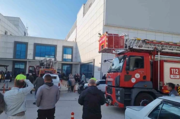 Sinop’ta hastanede yangın paniği 