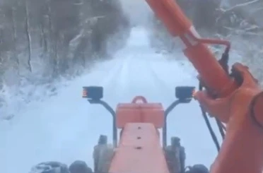 Sinop’ta kar yağışı: 34 köy yolu ulaşıma kapandı 